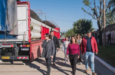 El barrio 10 de Agosto tendrá un nuevo sistema de desagües