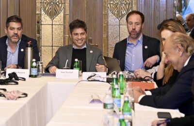 Manzano y Kicillof: el encuentro en Nueva York que reconfigura el tablero político