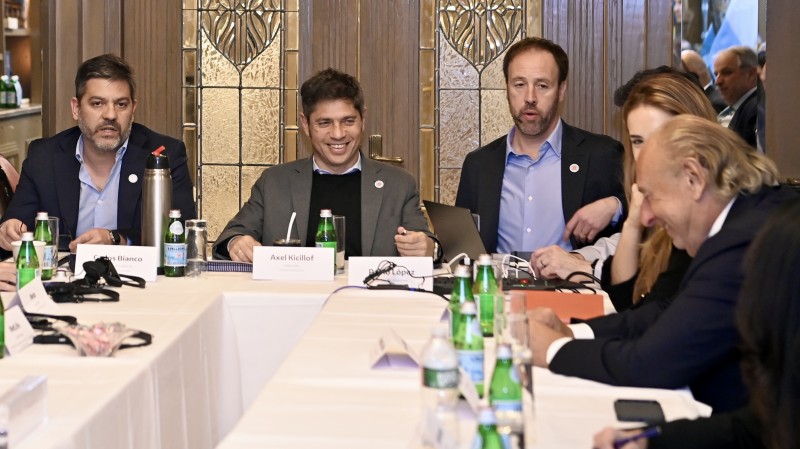 Manzano y Kicillof: el encuentro en Nueva York que reconfigura el tablero político