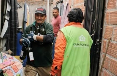 Calpini en alerta: operativo masivo contra el dengue casa por casa