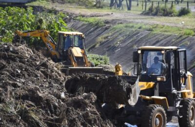 Tafí Viejo se blindó ante las lluvias: operativo clave en los canales de Lomas