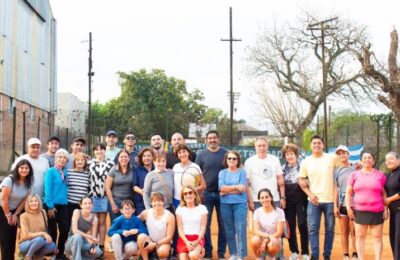 El Club Talleres inauguró nuevas instalaciones para el tenis