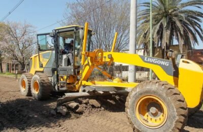 Continúan con trabajos de mantenimiento en Villa Nueva Italia