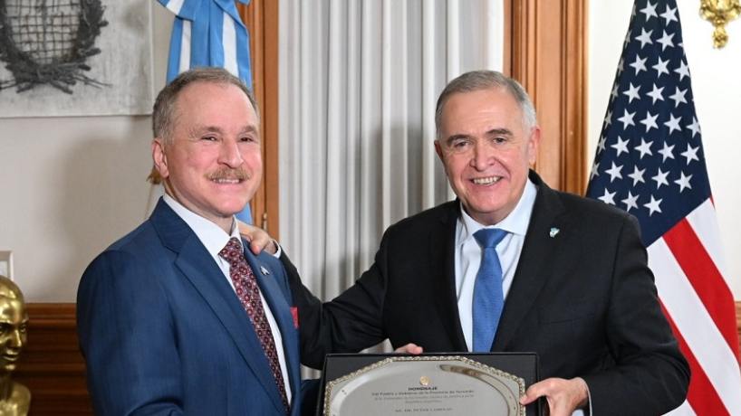 Estados Unidos pone la mira en Tucumán: Jaldo recibió al embajador Lamelas