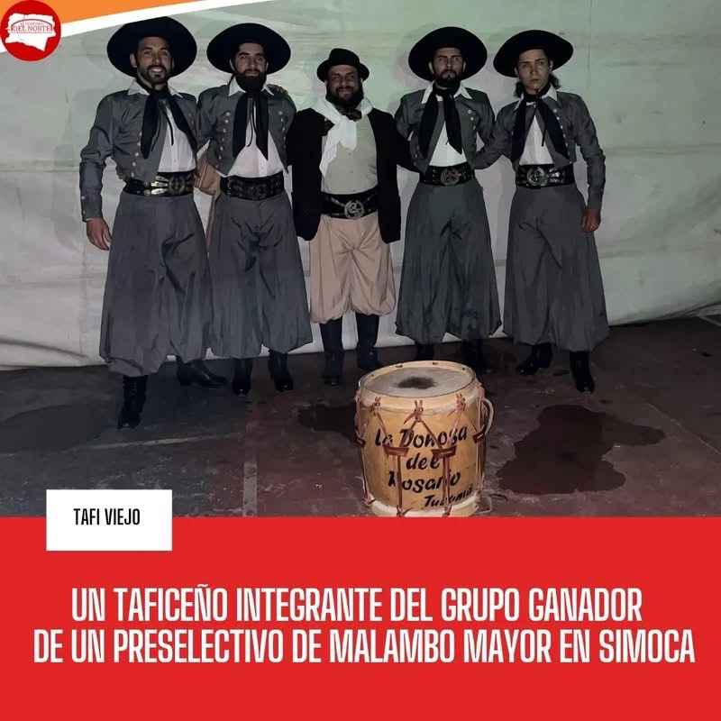 Un taficeño brilla en el malambo y pone a Tafí Viejo en la ruta nacional