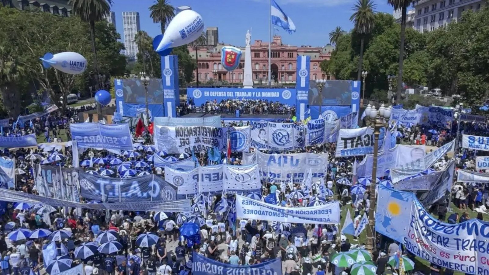 La CGT vuelve a las calles: marcha este jueves contra el modelo de Milei