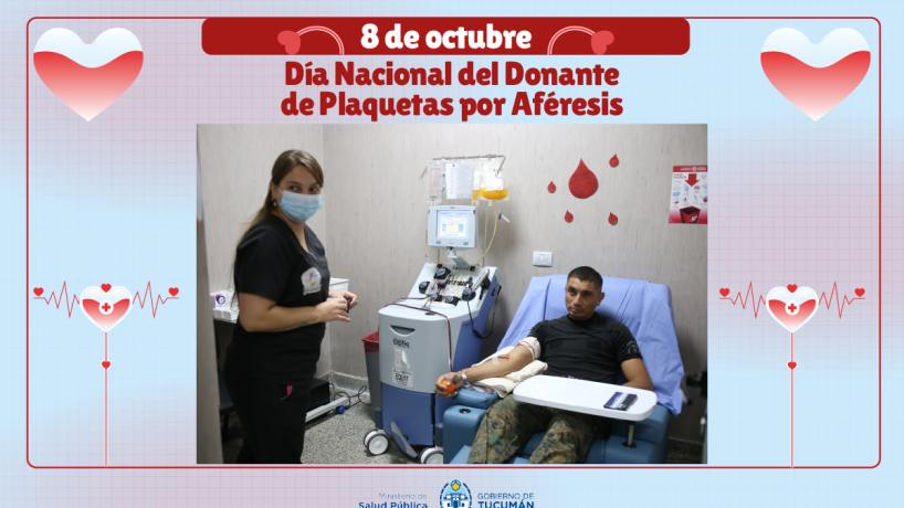 Donantes de plaquetas: el gesto silencioso que salva vidas en Tucumán