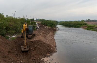 Tafí Viejo, epicentro de un megaoperativo hídrico contra las inundaciones