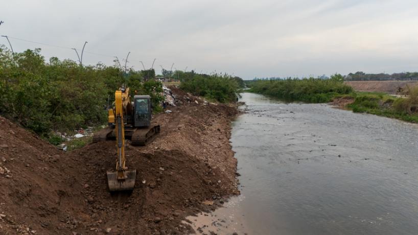 Tafí Viejo, epicentro de un megaoperativo hídrico contra las inundaciones