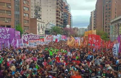 El feminismo recupera su potencia de tsunami en Córdoba