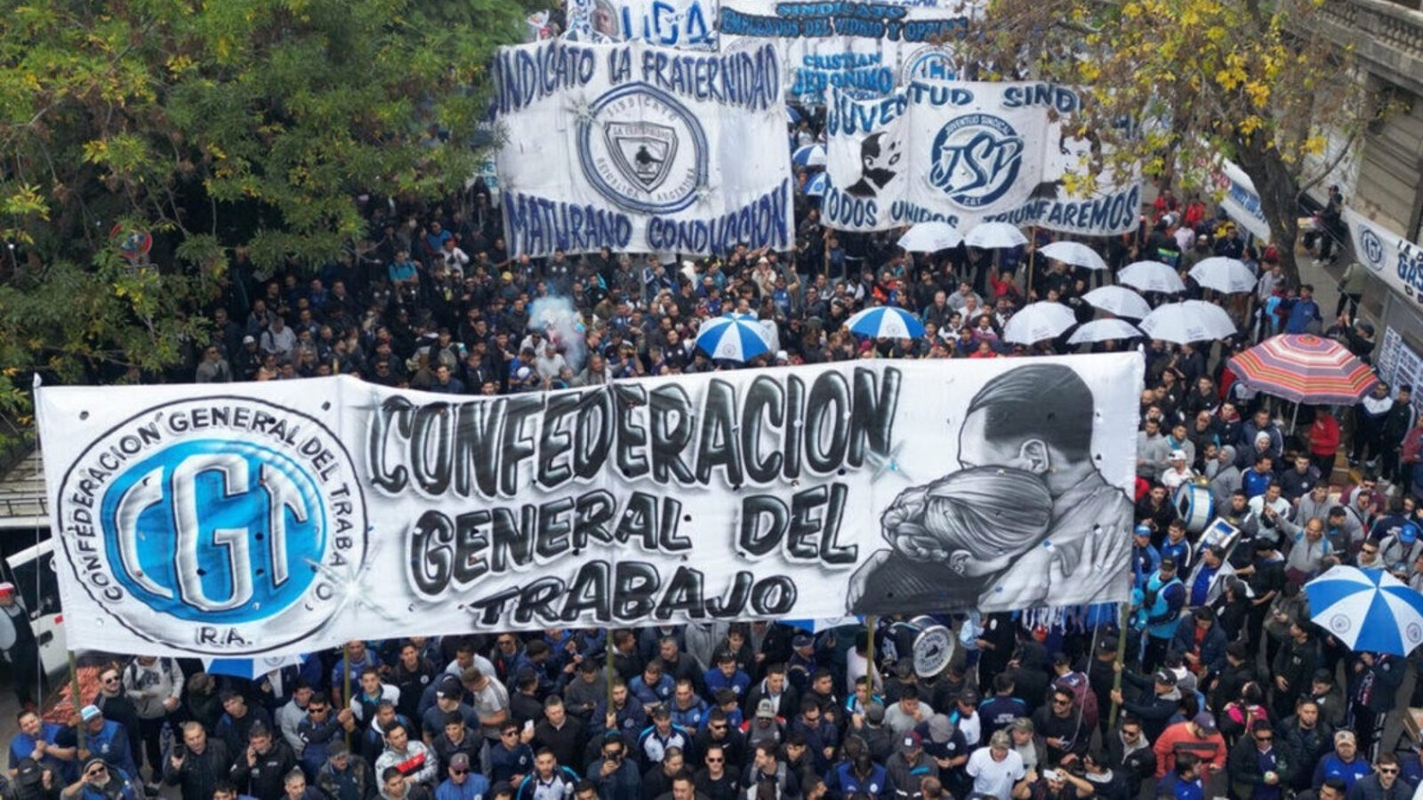 La CGT carga contra Milei: "Hay dos economías" y una "situación social angustiante"