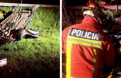 Tragedia en la ruta 9: un muerto y un herido tras un vuelco letal