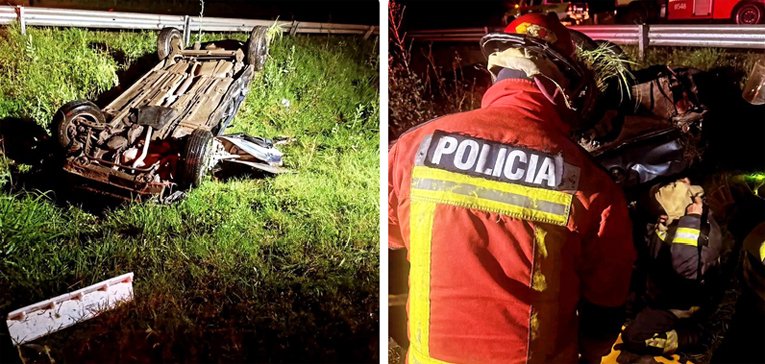 Tragedia en la ruta 9: un muerto y un herido tras un vuelco letal